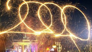 Silvester, Millenium 200 Brandneburger Tor. Quelle. dpa/ Jens Büttner