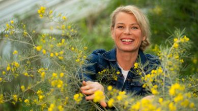 Ulrike Finck moderiert die "rbb Gartenzeit". Ulrike Finck moderiert die "rbb Gartenzeit".